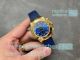 Swiss Replica Rolex Cosmo Daytona 904L Gold Case Blue Rubber Strap (3)_th.jpg